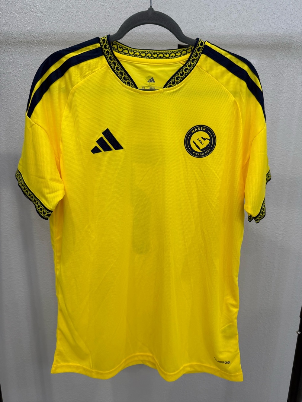 Al-Nassr Ronaldo #7 Yellow Soccer Jersey